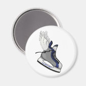 gevleugeld schaats magneet (Voorkant / Achterkant)