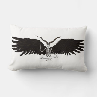Gevleugelde Baphomet Kussen