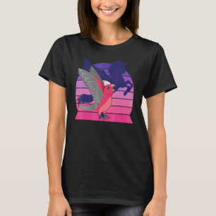 Gevleugelde Eenhoorn I Schreeuwende Roze Borst Gal T-shirt