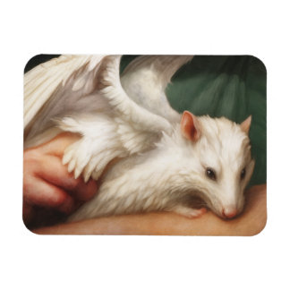 Gevleugelde engel rat magneet
