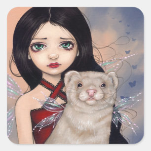 "Gevleugelde fret" Sticker