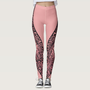 Gevleugelde kant AI art Leggings