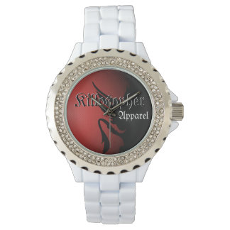 Gevleugelde Killosopher Kleding Rhinestone Horloge