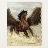 Gevleugelde Pegasus Planner (Achterkant)