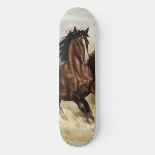 Gevleugelde Pegasus  Skateboard (Voorkant)
