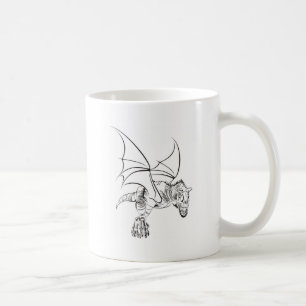Gevleugelde Raptor / Tribal Koffiemok