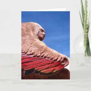 Gevleugelde vrouw (1)/Wenskaart Kaart