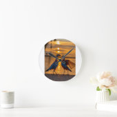 gevleugelde wals ronde klok (Huis)