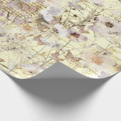 gevleugelde wilde flora en fauna cadeaupapier (Hoek)