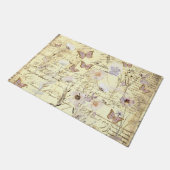 gevleugelde wilde flora en fauna deurmat (Schuin)