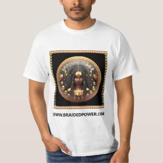 Gevlochten Power Gold T-shirt