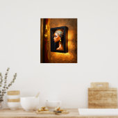 "Gevlochten schittering: 3D Wall Art Poster (Keuken)