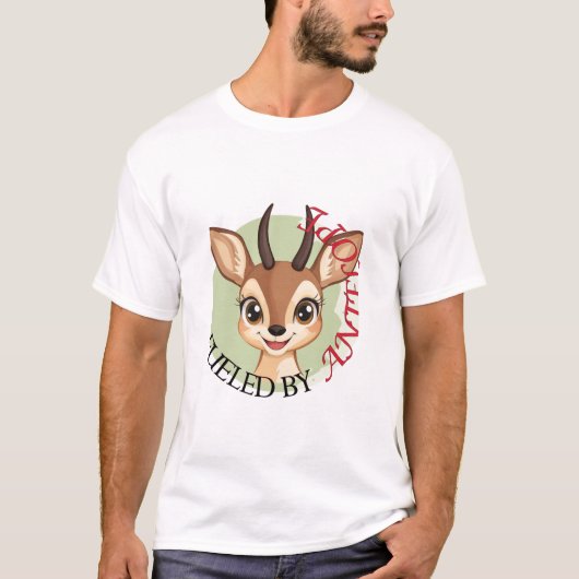 Gevoed door Antelope T-shirt (Voorkant)
