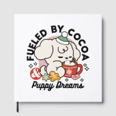 Gevoed door cacao en puppydromen - Schattigee wint Gastenboek (Voorkant)