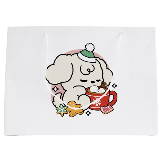 Gevoed door cacao en puppydromen - Schattigee wint Groot Cadeauzakje (Voorkant)