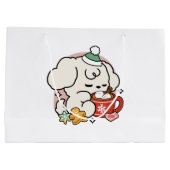 Gevoed door cacao en puppydromen - Schattigee wint Groot Cadeauzakje (Achterkant)