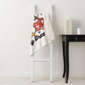 Gevoed door cacao en puppydromen - Schattigee wint Sherpa Deken (In situ)