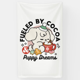 Gevoed door cacao en puppydromen - Schattigee wint Spandoek
