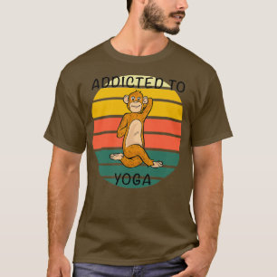 GEVOEGD AAN YOGA Namaste Meditation Class Workout T-shirt