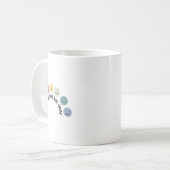 Gevoel Oke Emotionele Gezichten Geestelijke Gezond Koffiemok (Voorkant links)