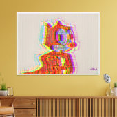 Gevoel Phelix Canvas Afdruk (Insitu (Woonkamer))