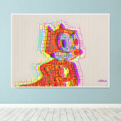 Gevoel Phelix Canvas Afdruk (Insitu (Houten vloer))