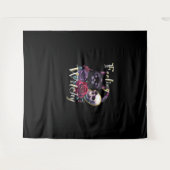 Gevoel Witchy Black Cat Classic T-shirt Wandkleed (Voorkant (horizontaal))