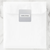 Gevoelens Aansprakelijkheid UI Sticker Financiële (Tas)