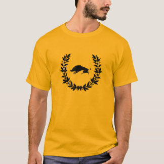 Gevoelig als een boer tussen de armen t-shirt