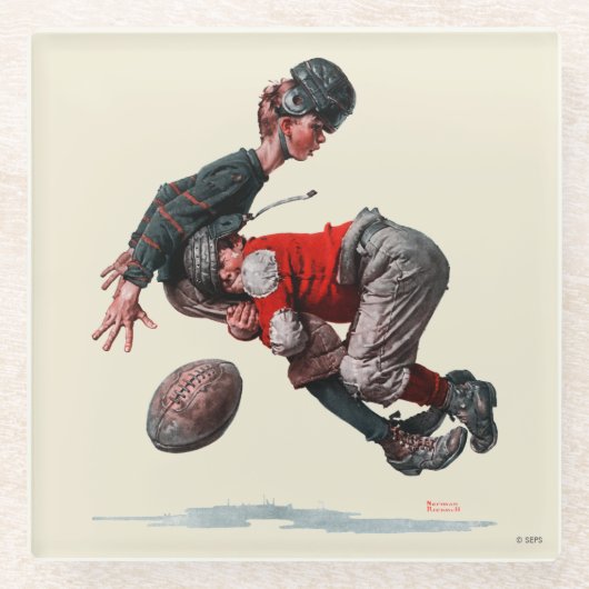 Gevoelig Glazen Onderzetter (Voorkant)