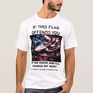 Gevoelig Shirt patriotvlag