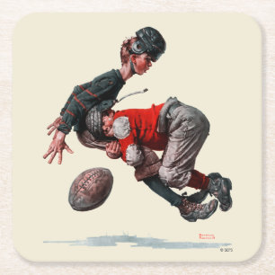 Gevoelig Vierkante Kartonnen Onderzetter