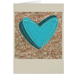 Gevoelig Wenskaart. Uniek!