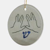 Gevoelige afdichting ammerend keramisch ornament (Links)