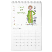 Gevoelige dames zeggen het in schetsen kalender (Jan 2026)