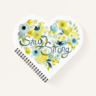 Gevoelige Floral I Notitieboek
