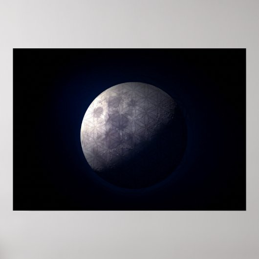 Gevoelige geometrie - De ventilator van het leven Poster (Voorkant)