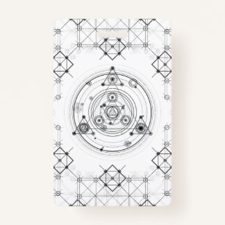 Gevoelige geometrie en geometrische alchemie badge