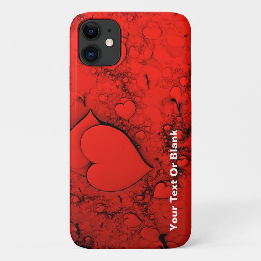 Gevoelige harten Case-Mate iPhone case (Achterkant)