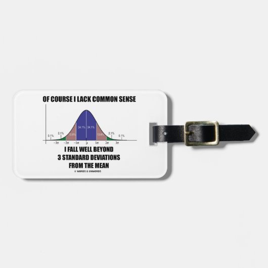 Gevoelige Herfst van het gebrek ruim boven 3 Std D Bagagelabel (Voorkant horizontaal)