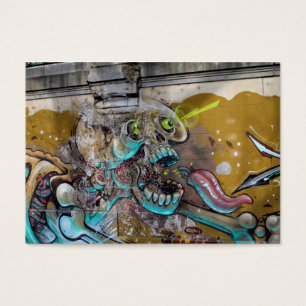 Gevoelige schedel visitekaartje