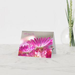 Gevoelige sympathiekaart kaart