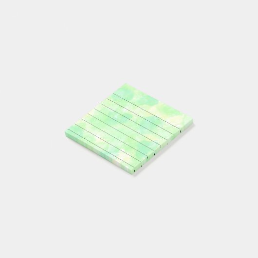 Gevoerde 3x3 Waterverf Custom Post-it® Notes (Schuin)