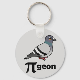 Gevogelte-PI-geon/Pigeon Pi Sleutelhanger