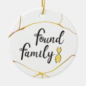 Gevonden DNA-structuur Keramisch Ornament (Voorkant)