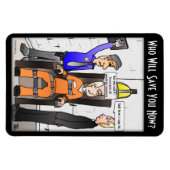 Gevonden God Grote Combo Mok Magneet (Horizontaal)