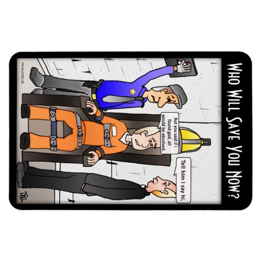 Gevonden God Grote Combo Mok Magneet (Horizontaal)