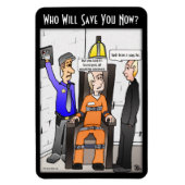 Gevonden God Grote Combo Mok Magneet (Verticaal)