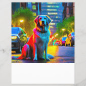 Gevonden hond flyer (Achterkant)