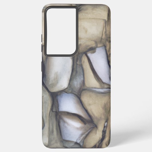 Gevonden kunst - Cool Rock Pattern Samsung Galaxy Hoesje (Achterkant)
